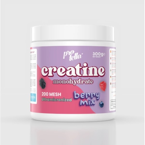 Creatina monohidrato Berry Mix 300g Protella