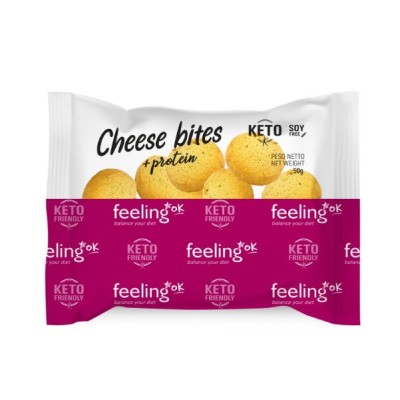 Galletas con queso +proteína 50gr Feeling Ok