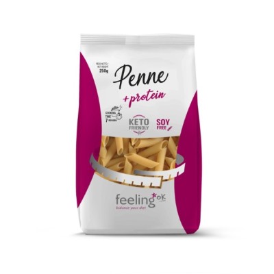 Pasta Penne +Proteína 250gr Feeling Ok