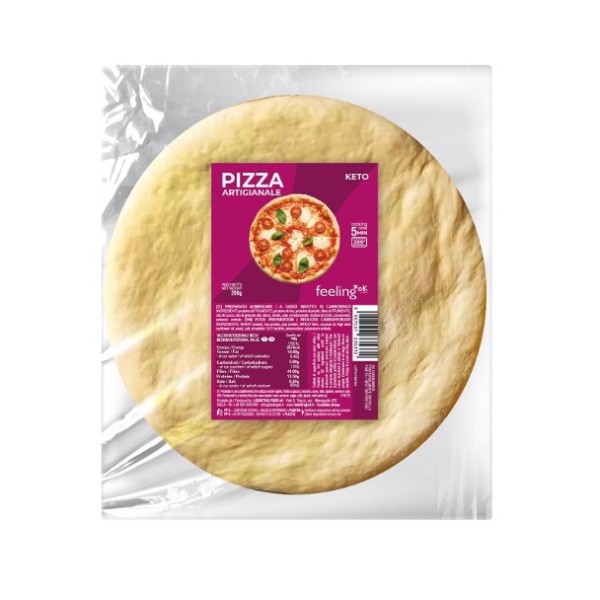 Pizza Proteica Artesanal Keto 200g Feeling Ok