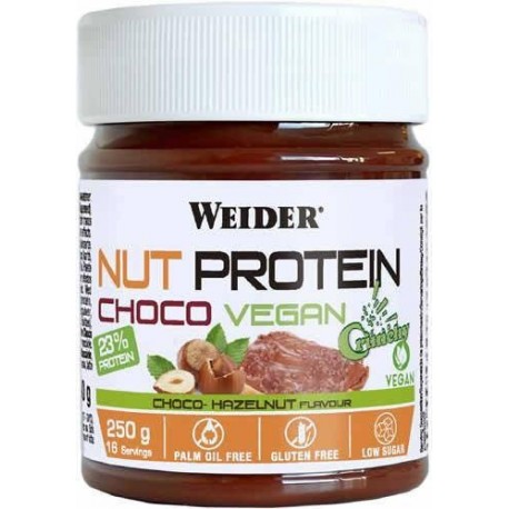 NutProtein Choco Vegan Spread Crunchy 250 gr Weider