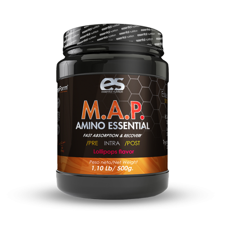M.A.P.  Amino Aminoácidos esenciales 500gr Essential Nutrition