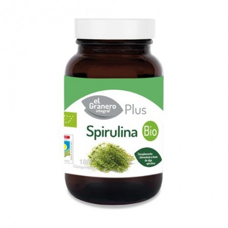 Spirulina Bio 180 com 500mg El Granero