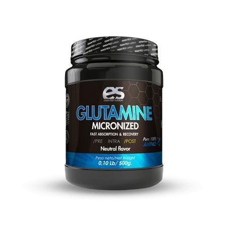 Glutamine Micronizada 500gr Essential Nutrition