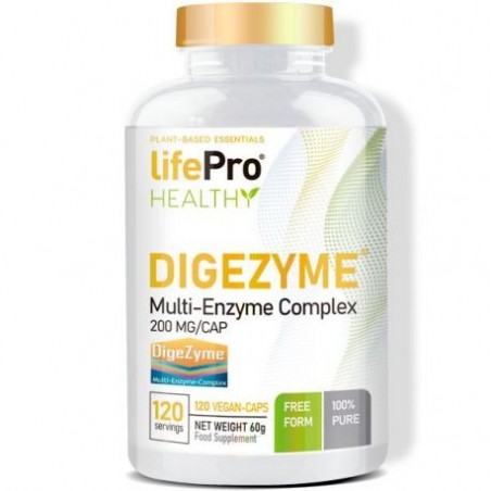Encimas digestivas Digezyme 120caps Life Pro