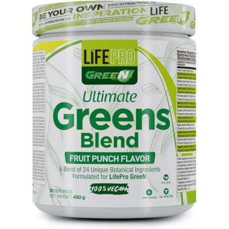 Ultimate Greens Blend 450g Life Pro Nutrition